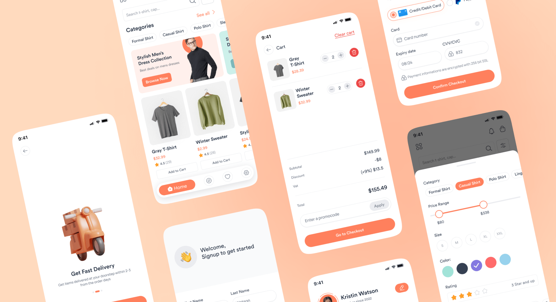 I will develop an eCommerce Flutter Mobile app for Android and iOS