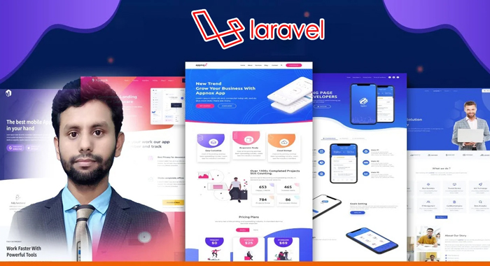 I will Develop any Kind of Custom Website on PHP Laravel